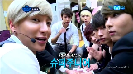 (hd) Super Junior - Coming up next - 2 ~ M Countdown (05.07.2012)