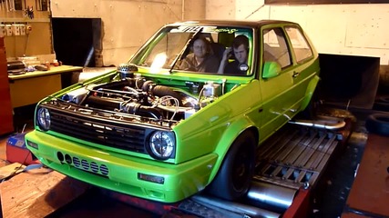 Mk2 Gti Golf - Awd 20v 756.6hp 1.8t Dyno Run