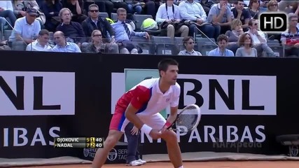 Nadal vs Djokovic - Rome 2012 - Part 2