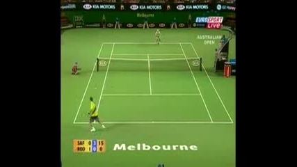 Australian Open 2007 Andy Roddick - Marat Safin