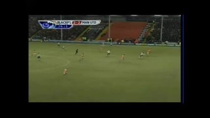 Blackpool vs Manchester United - 2 : 3 Вдъхновяващ обрат с два гола на Бербатов ( Всички Голове ) 