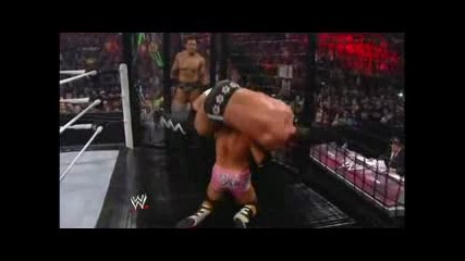 Fireman's carry takeover on the Steel - Dolph Ziggler