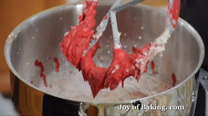 Red Velvet Cake Recipe Demonstration