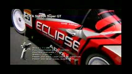 Toyota Supra Super Gt Replica Rc Car