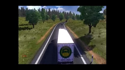 Euro Truck 2 Gameplay