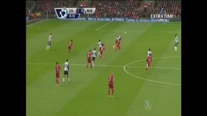 (2013) Ливърпул - Норич (5-1) Suarer - 1st Goal