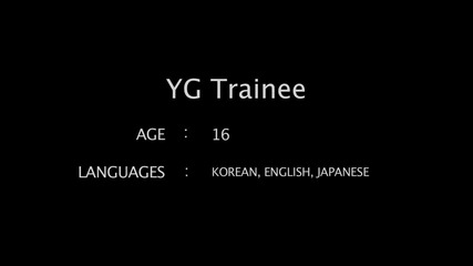 Yg Trainee - Jennie Kim