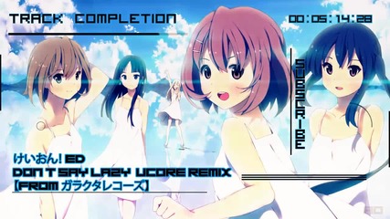 [j-core] Ed - Don't say lazy(ucore Remix)