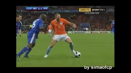 Euro 2008 Холандия 3:1 Франция Arjen Robben