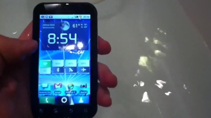 Motorola Defy Water Test