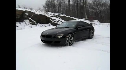 M6 Drifting In Snow