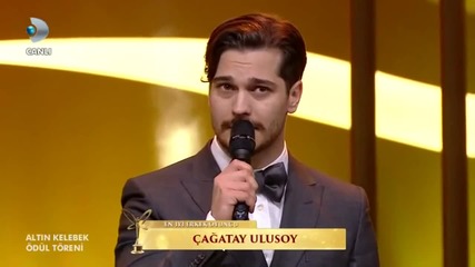 42 .altin Kelebek Awards 2015 - Çağatay Ulusoy Best Male Act