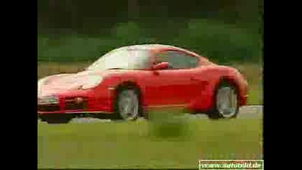 Porshe Cayman S , 295ps , Euro 58, 500 - Vbox7 