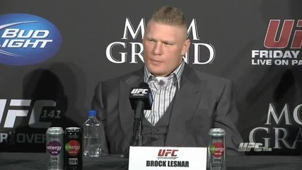 Ufc 141 Pre-fight Press Conference