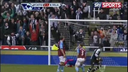 Newcastle United 2 - 1 Aston Villa