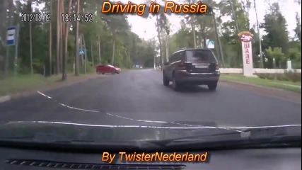 Интересна компилация от от куриозни и ужасяващи пътни инциденти в Русия