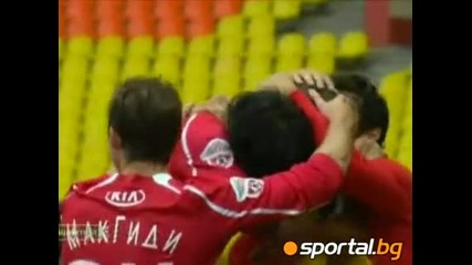 11.09.2010 Спартак (москва) - Сатурн 2 : 1 Мач от Руската Висша Лига 