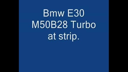 Bmw e30 turbo drag