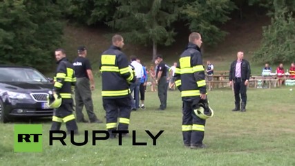Словакия: Спасителна операция издирва оцелели след сблъсъка на двата самолета