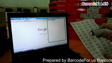 Работна процедура на Barcode Reader или скенер