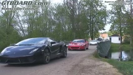 Toyota Supra Stroker 646 Rwhp vs Lamborghini Lp560 - 4 Gallardo 
