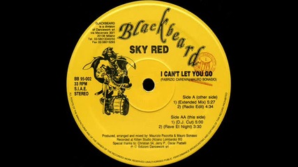 Sky Red - I Can't Let You Go (rave et night)