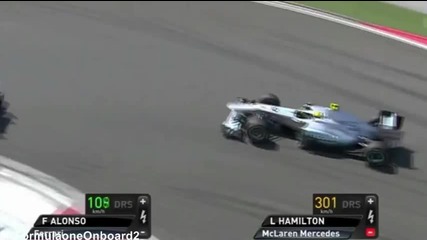 F1 Гран при на Турция 2011 - Битката на Alonso и Rosberg Hd