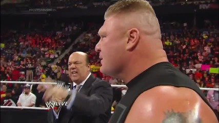 Брок Леснар се завръща в Wwe за титлата в тежка категория / Първична сила 30.12.2013г.