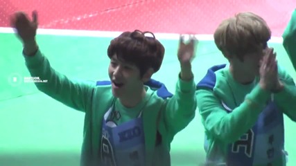 Baekhyun cute action