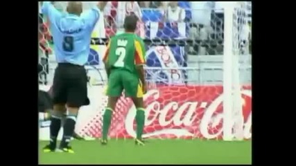 2002 World Cup Diego Forlan vs Senegal 