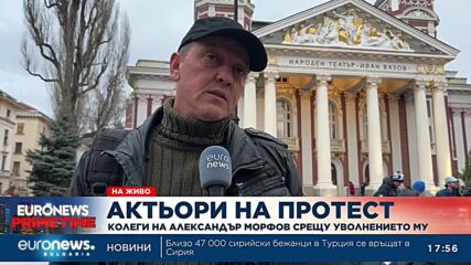Актьорът Валери Йорданов: Очаквам и моето уволнение