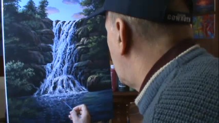Video 24 Complete How to Paint Waterfall Acrylics Art Painting Class