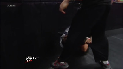 Brock Lesnar attacks Cm Punk