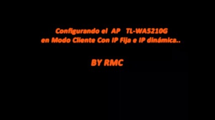 Tl-wa5210g modo cliente