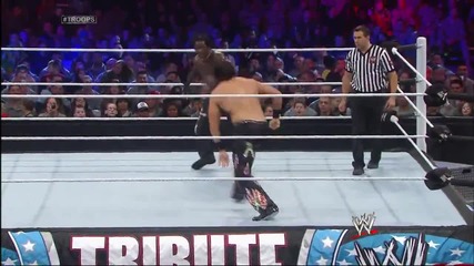 R-truth vs. Fandango- Tribute to the Troops 2013
