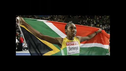 Caster Semenya златен медал на 800м.