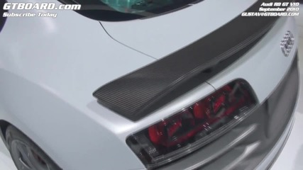 Ауди R8 Gt V10 Автосалон В Париж 2010 