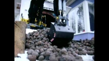 Lego Excavator Volvo Ec460c 