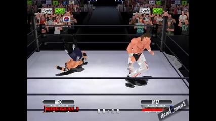 Wwf No Mercy - Shawn Michaels прави Sweet Chin Music на The Miz