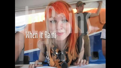Paramore - When It Rains (guy Version) 