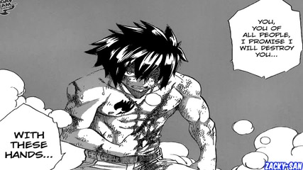 { Bg Sub } Fairy Tail Manga 391 - Gray vs. Silver
