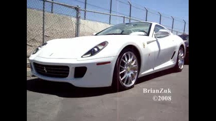 White Ferrari 599 Gtb Fiorano