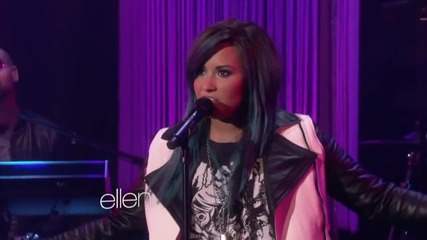 Demi Lovato - Neon Lights - The Ellen Show