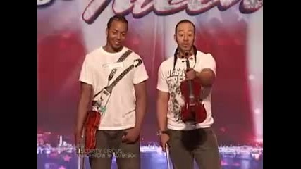 Amazing violin on Americas got talent