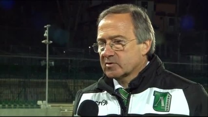 ВИДЕО от изказването на Георги Дерменджиев след победата на Лудогорец над Литекс