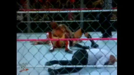 Randy Orton става Wwe шампион заради Shawn Michaels - Wwe Hell in a Cell 2013