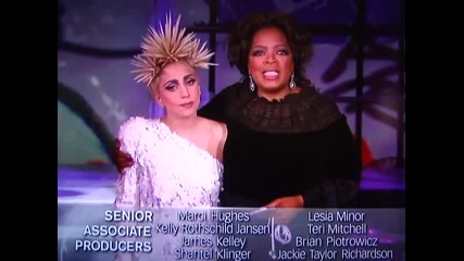 Lady Gaga On Oprah { Interview }(part 3) H Q [tv]