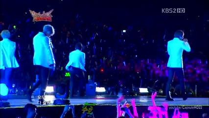 (hd) B2st / Beast - Beautiful ~ Music Bank in Hong Kong (06.07.2012)