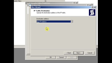 Блокиране на Ip чрез Windows ip Security Policy
