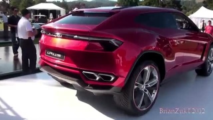 Lamborghini Urus On The Road
